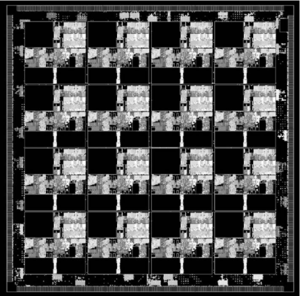 Figure 4: Raw chip - placed