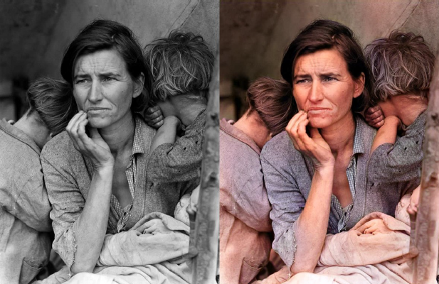 Figure 13: Image Colorization